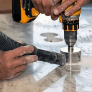 holes-marble-granite отвори в различни материали – мрамор, гранит, стъкло